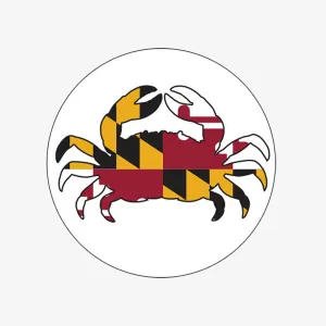 Maryland Crab Sticker