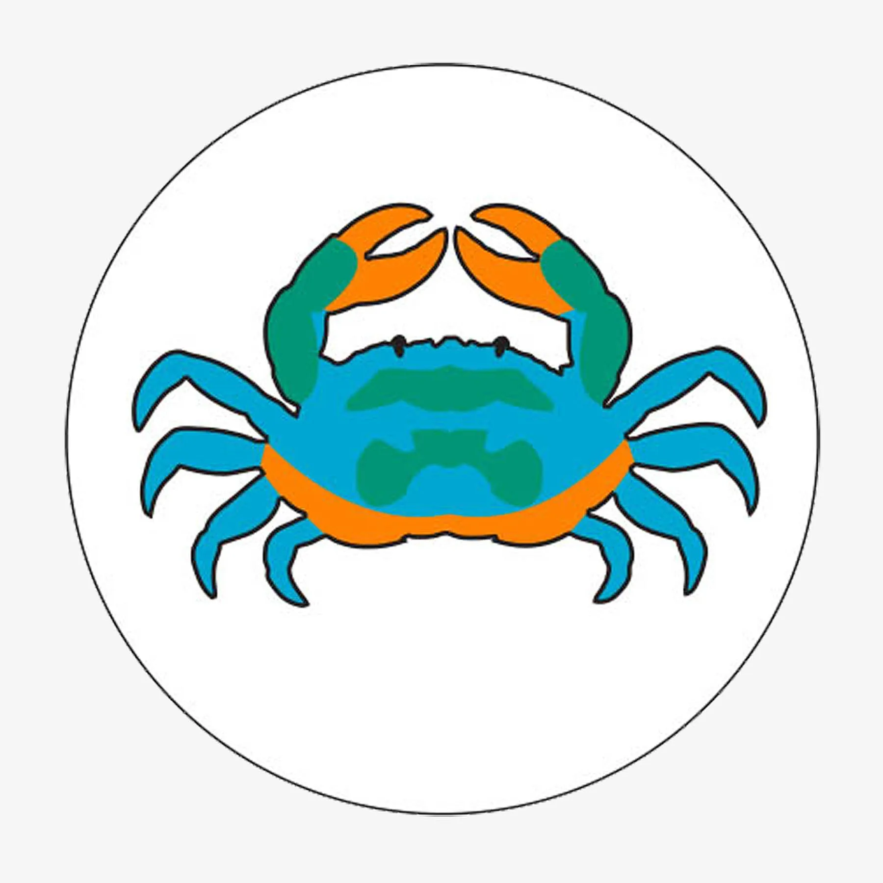 Maryland Crab Sticker