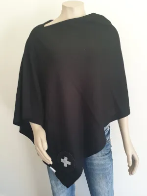 Merino Shrug with cross