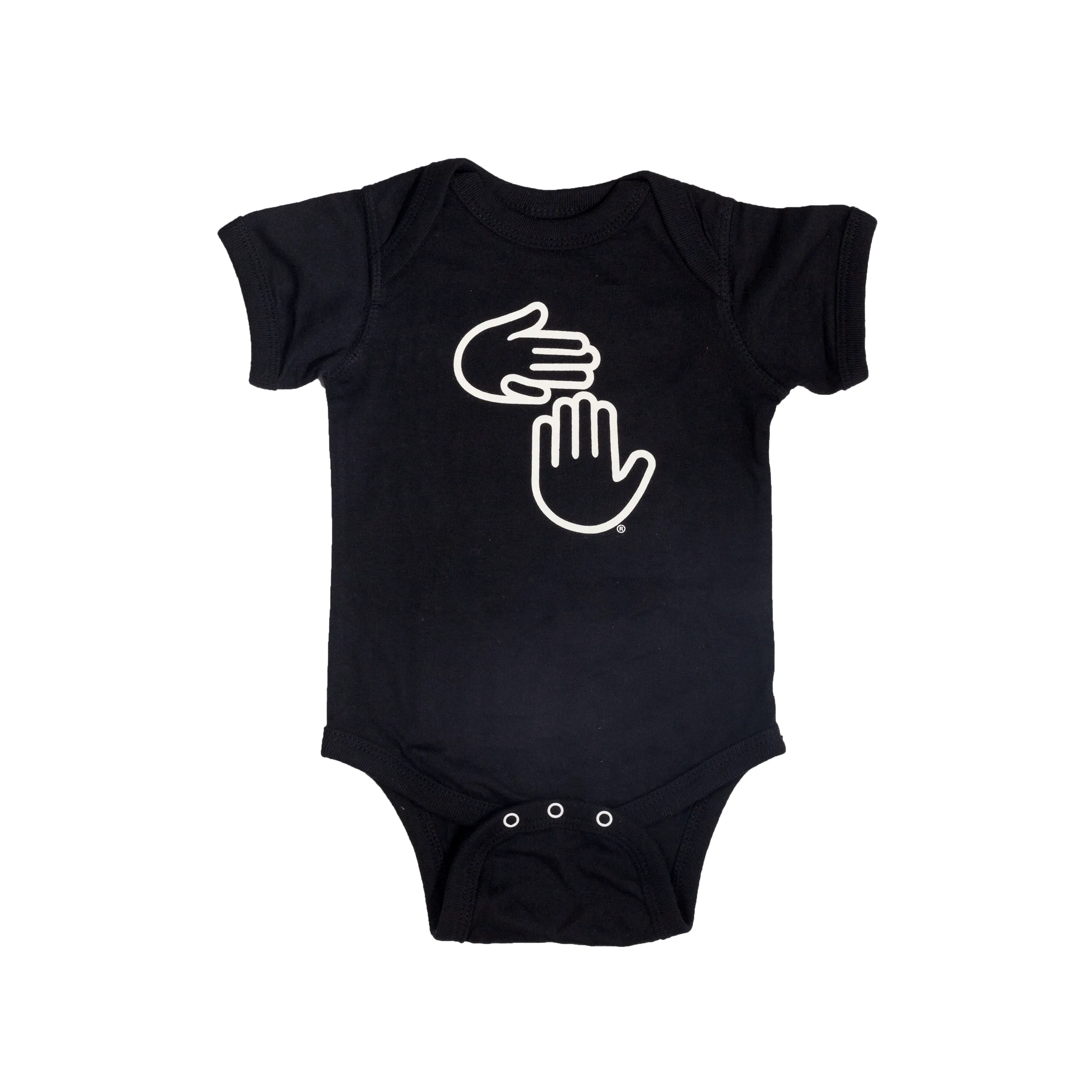 Michigan Hands Onesie (Black)