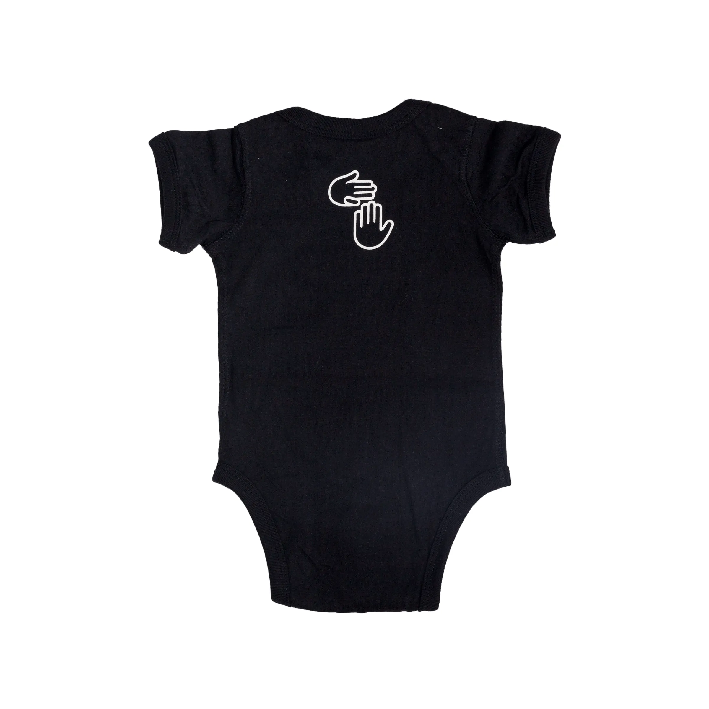 Michigan Hands Onesie (Black)