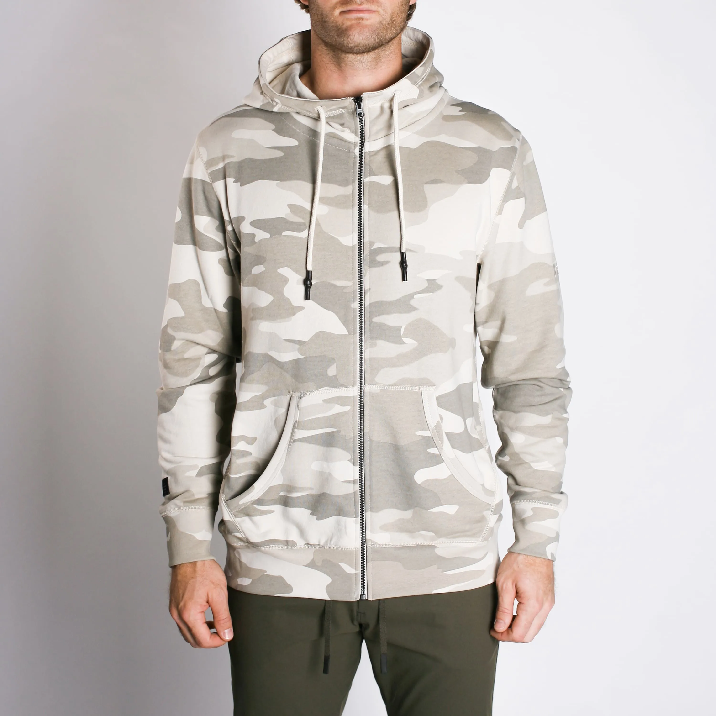 Mills Zip Up Desert Camo