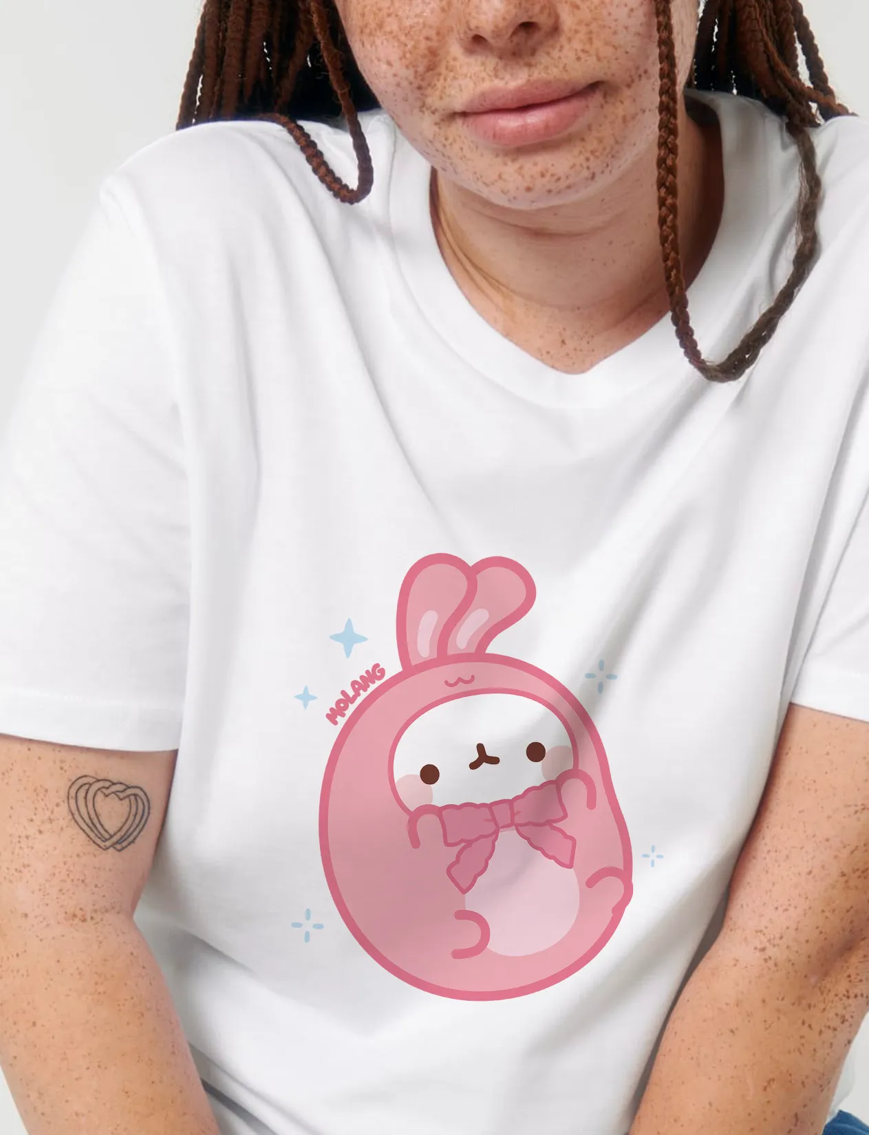 Molang Pink Rabbit T-shirt