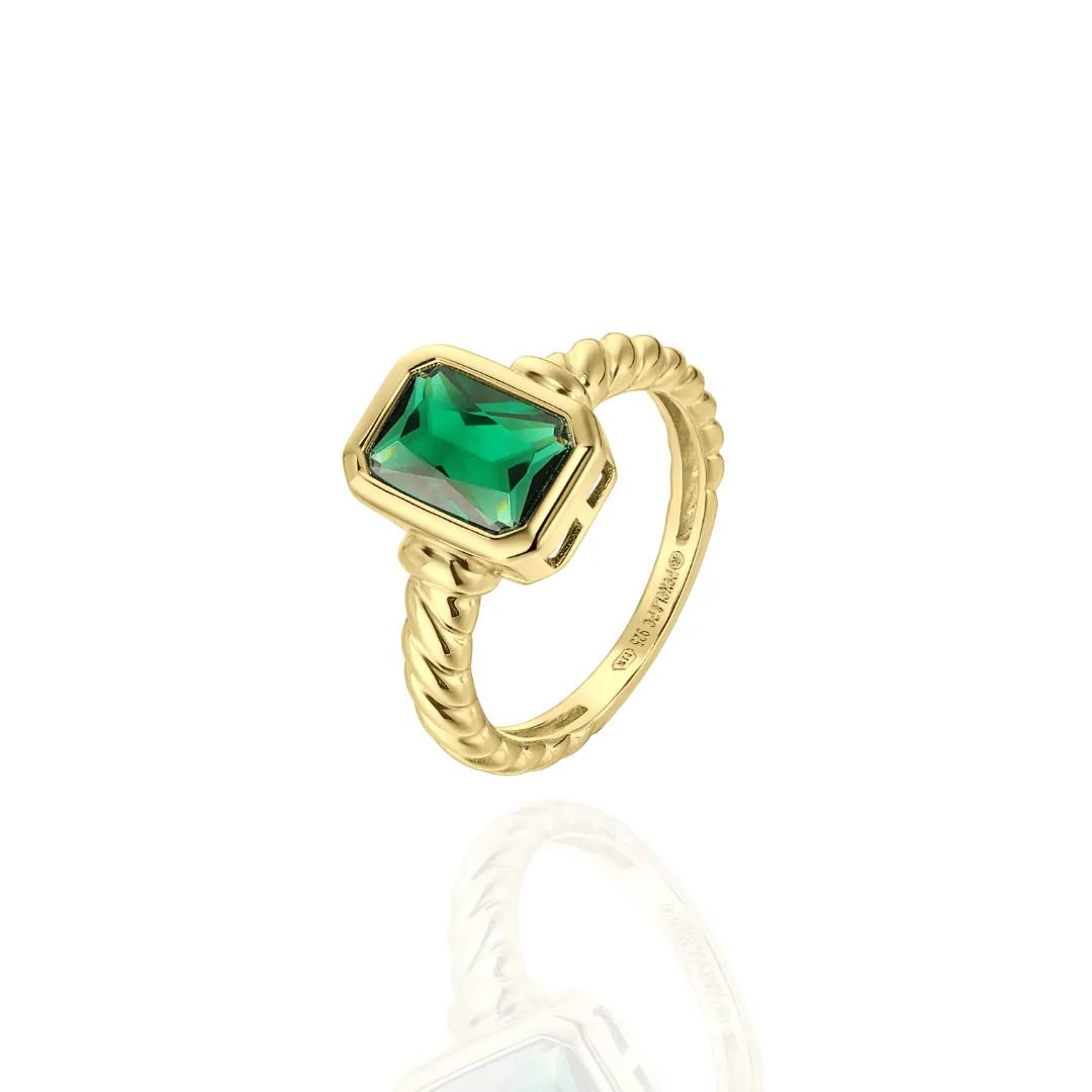 Novella Green Ring