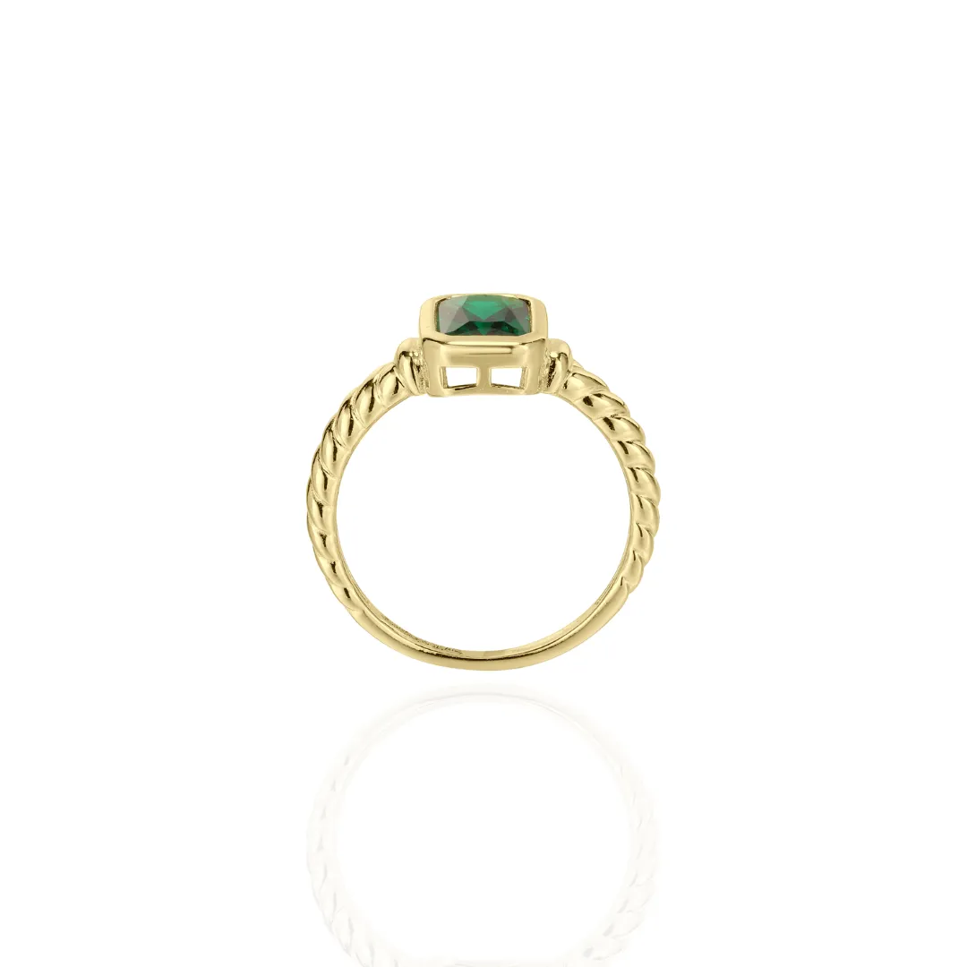 Novella Green Ring