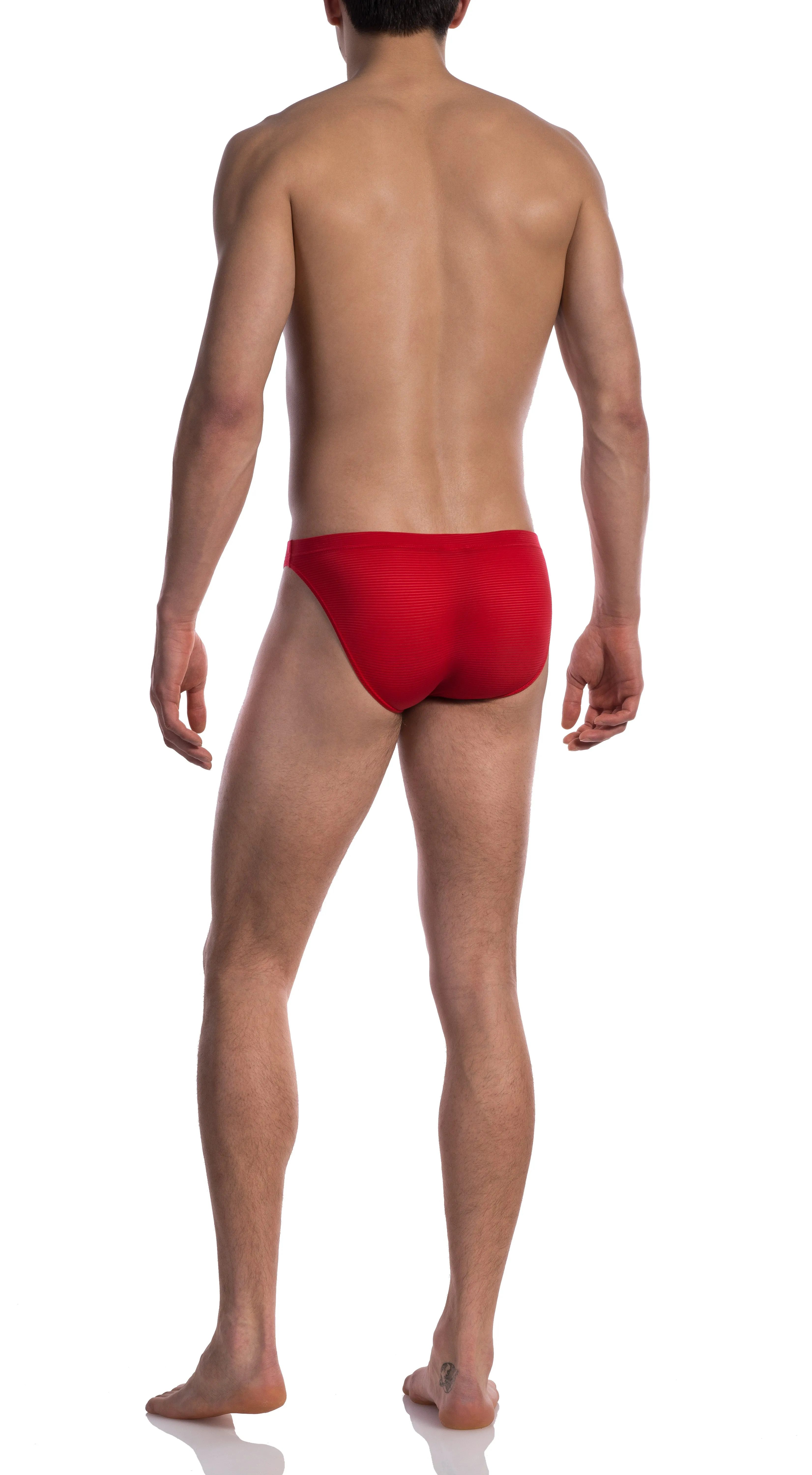 Olaf Benz - Red 1201 - Horizontal Fine Stripe - Brazil Briefs