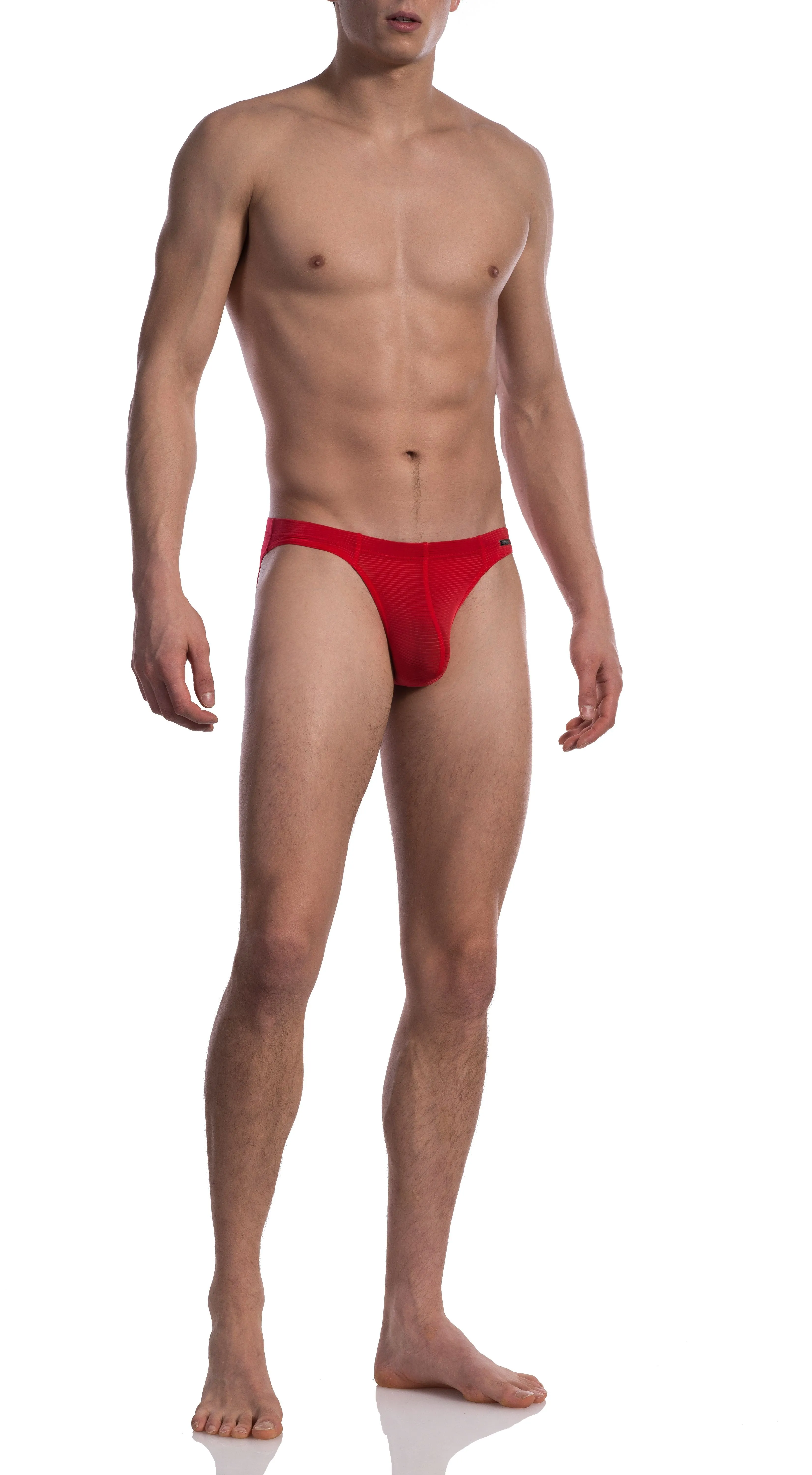 Olaf Benz - Red 1201 - Horizontal Fine Stripe - Brazil Briefs