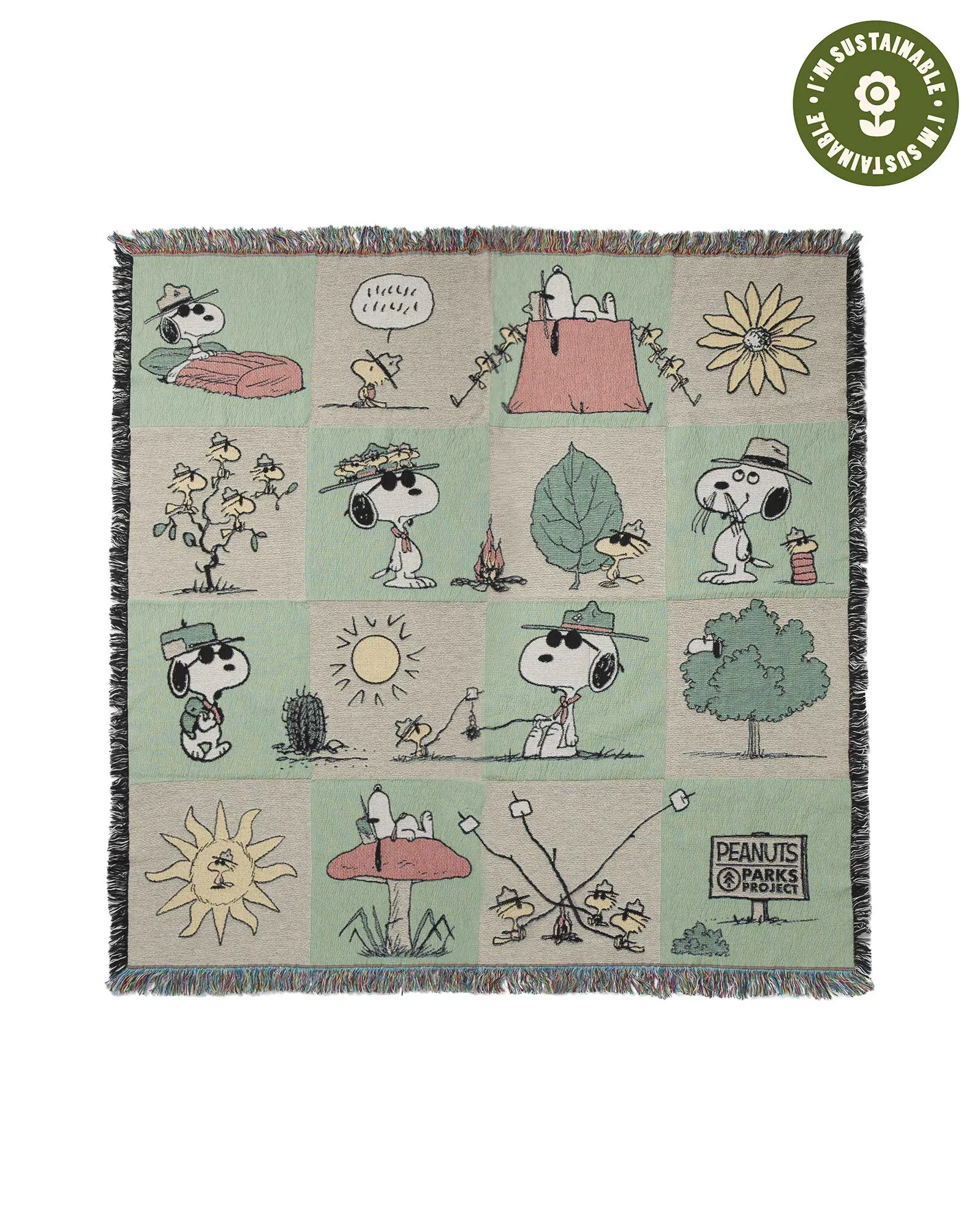 Peanuts x Parks Project Woven Blanket