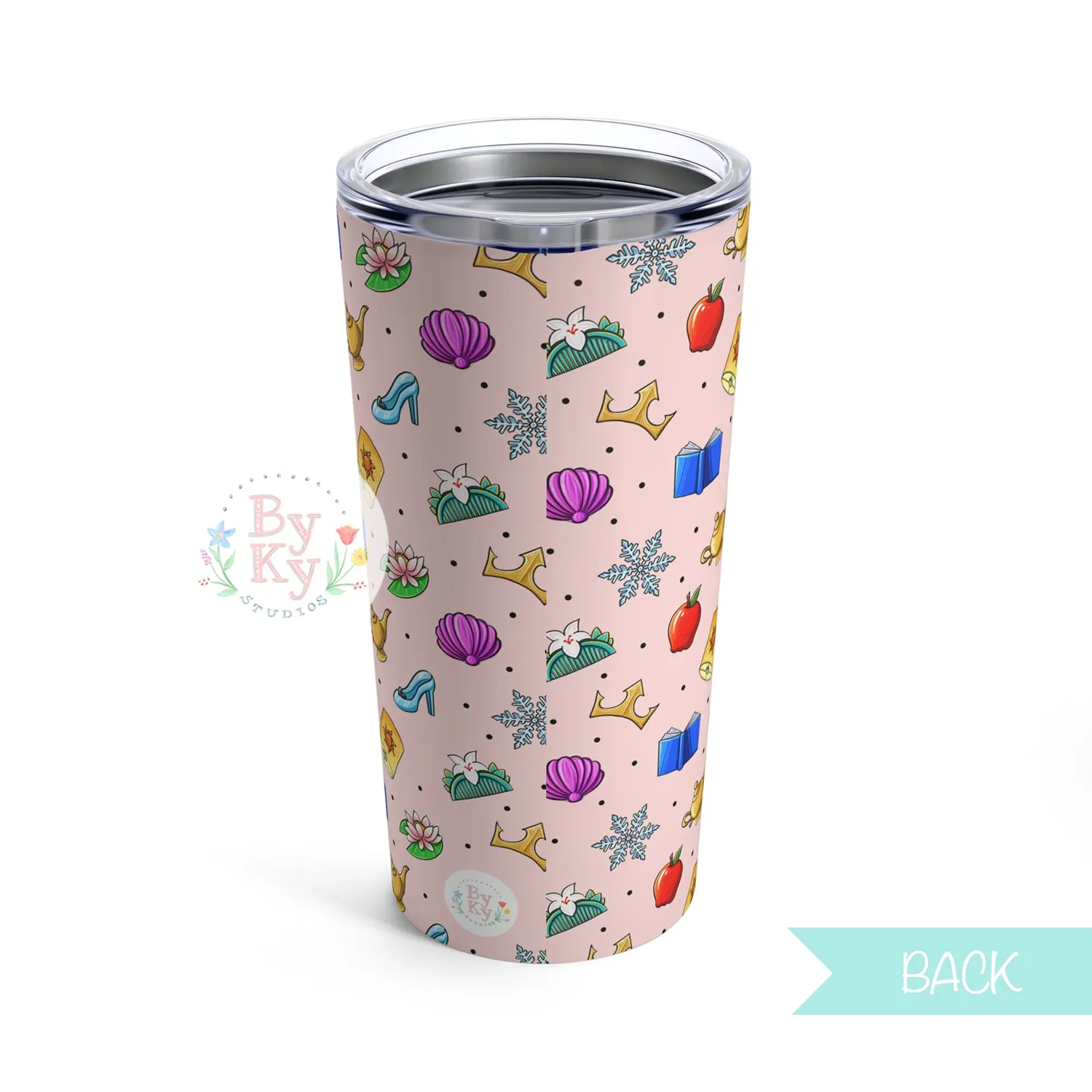 Princess Icon Tumbler 20oz