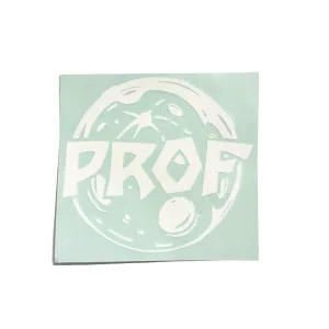 PROF "Moon" Car Decal