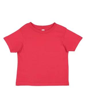 Rabbit Skins Toddler Fine Jersey T-Shirt # 3321 Orange / Red