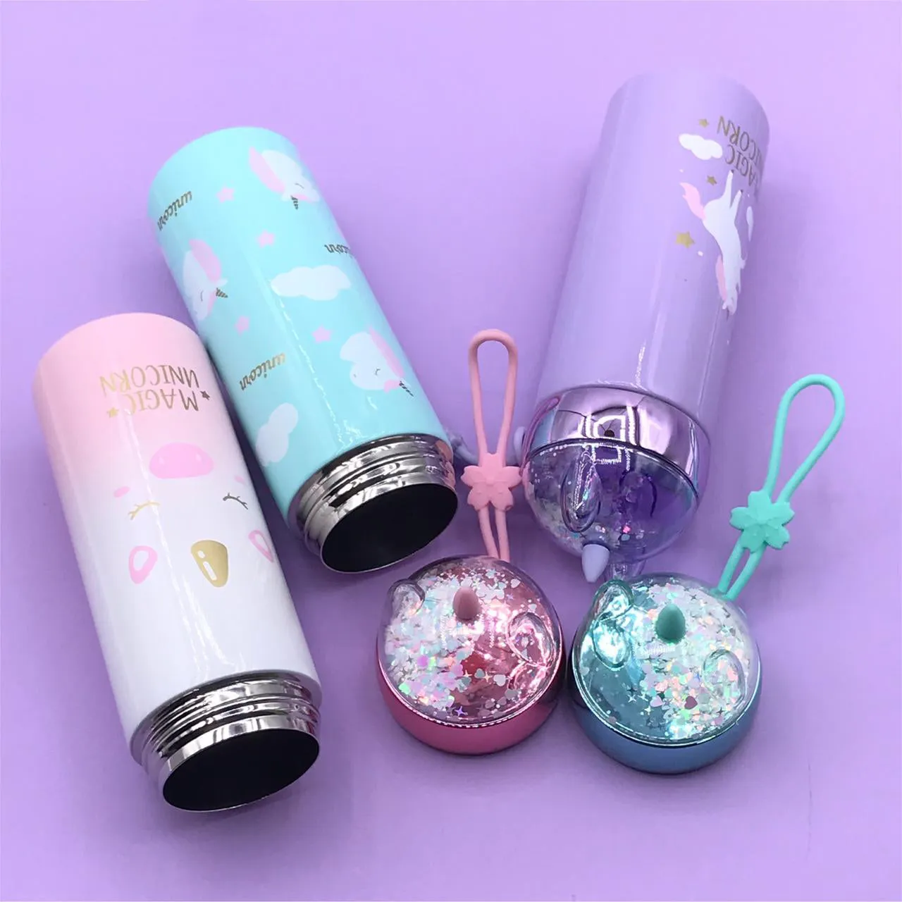 Shimmer Unicorn Flask - 330ml