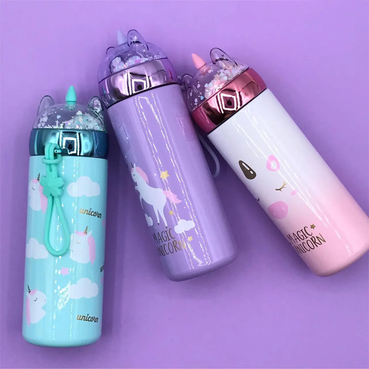 Shimmer Unicorn Flask - 330ml