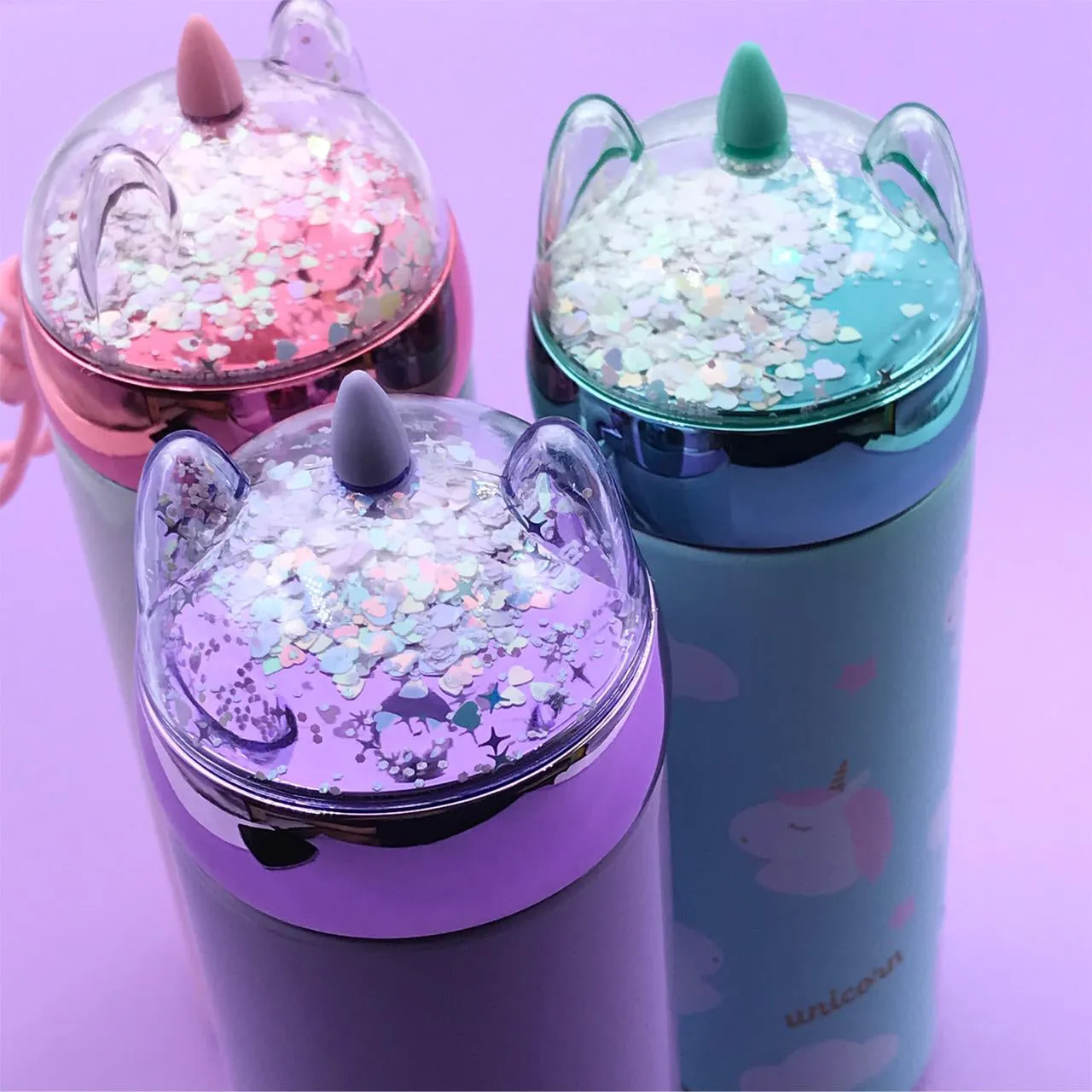 Shimmer Unicorn Flask - 330ml