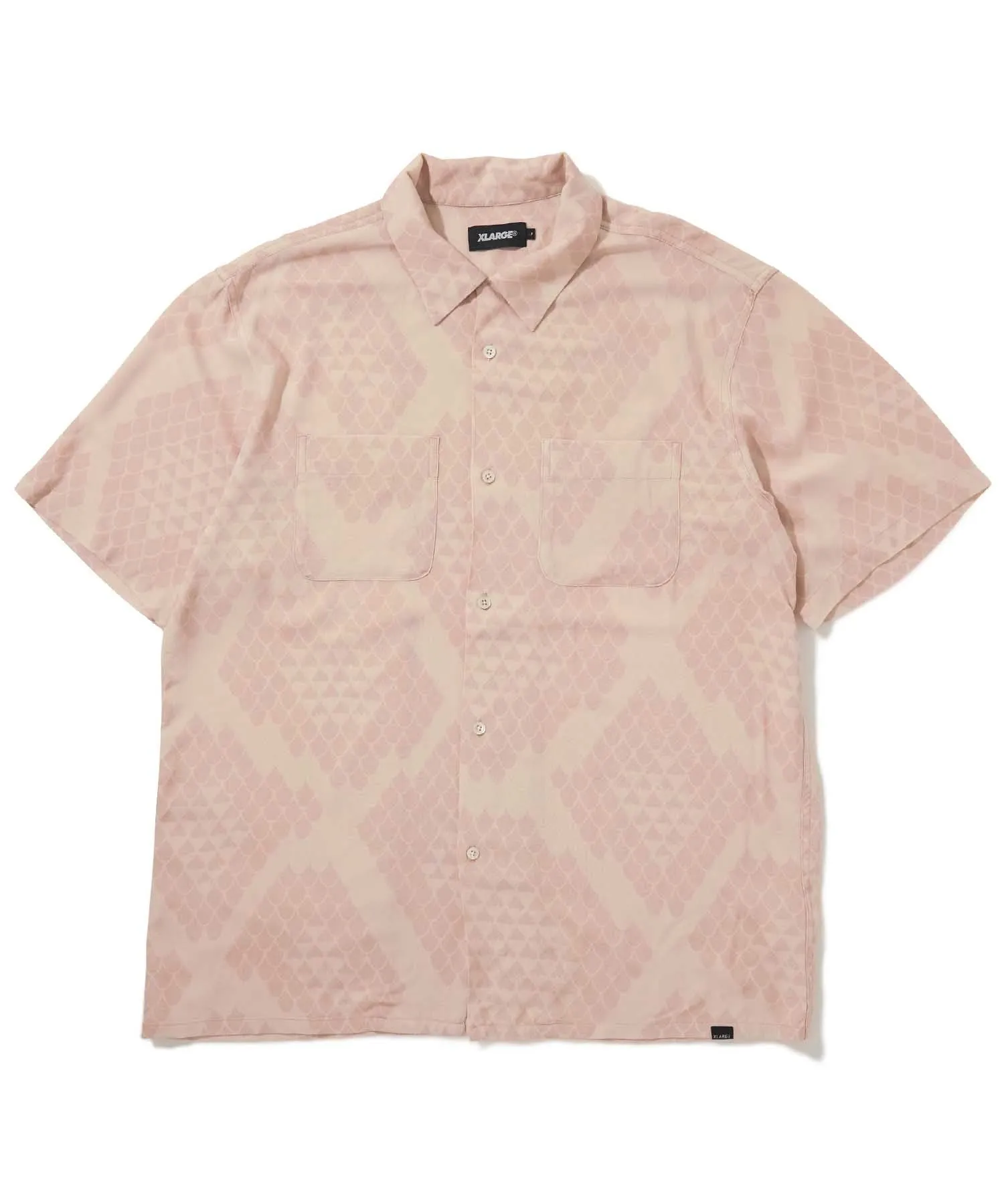 S/S REPTILE ALLOVER PRINTED SHIRT