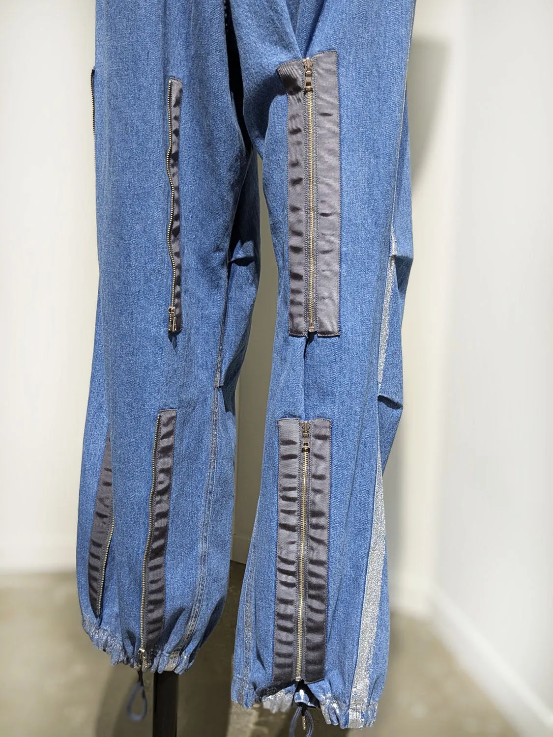 TANAKA  ST-136 OVER PANTS DENIM