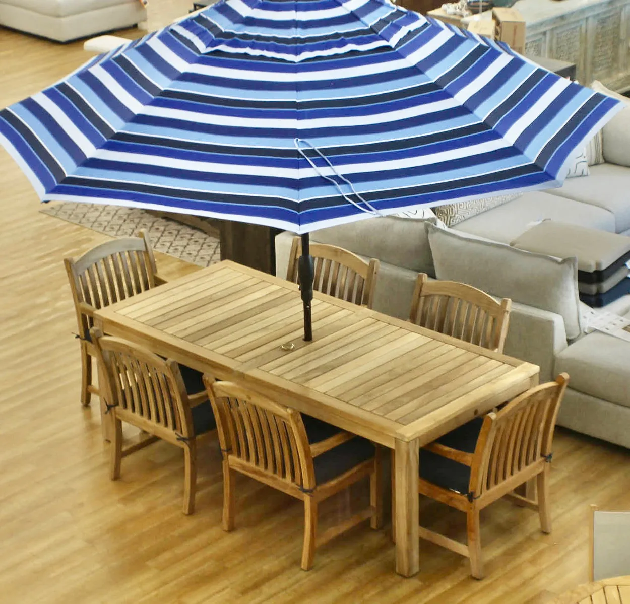 Treasure Garden ® 11 ft Octagonal Outdoor Patio Umbrella (High-Performance Auto-Tilt)