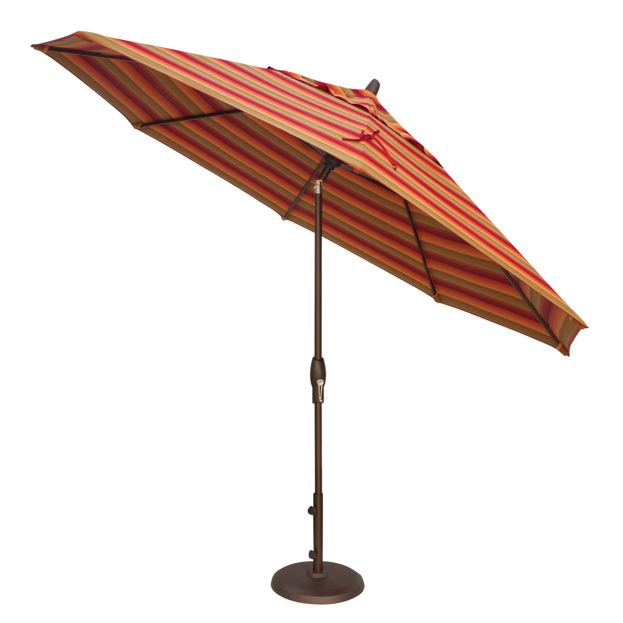 Treasure Garden ® 11 ft Octagonal Outdoor Patio Umbrella (High-Performance Auto-Tilt)