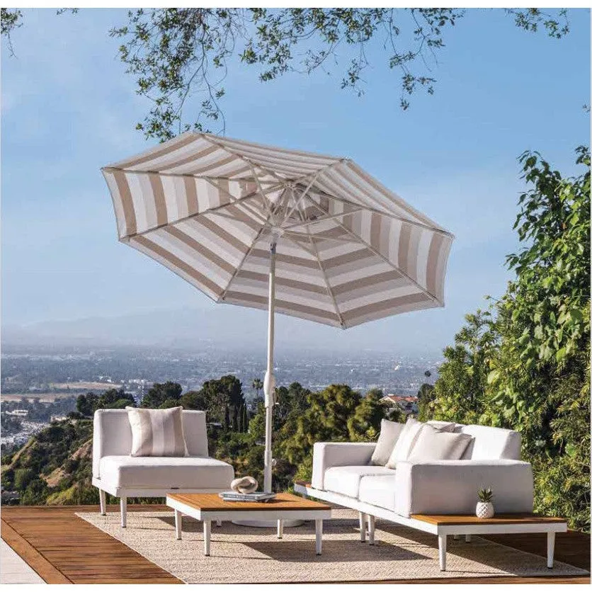 Treasure Garden ® 11 ft Octagonal Outdoor Patio Umbrella (High-Performance Auto-Tilt)