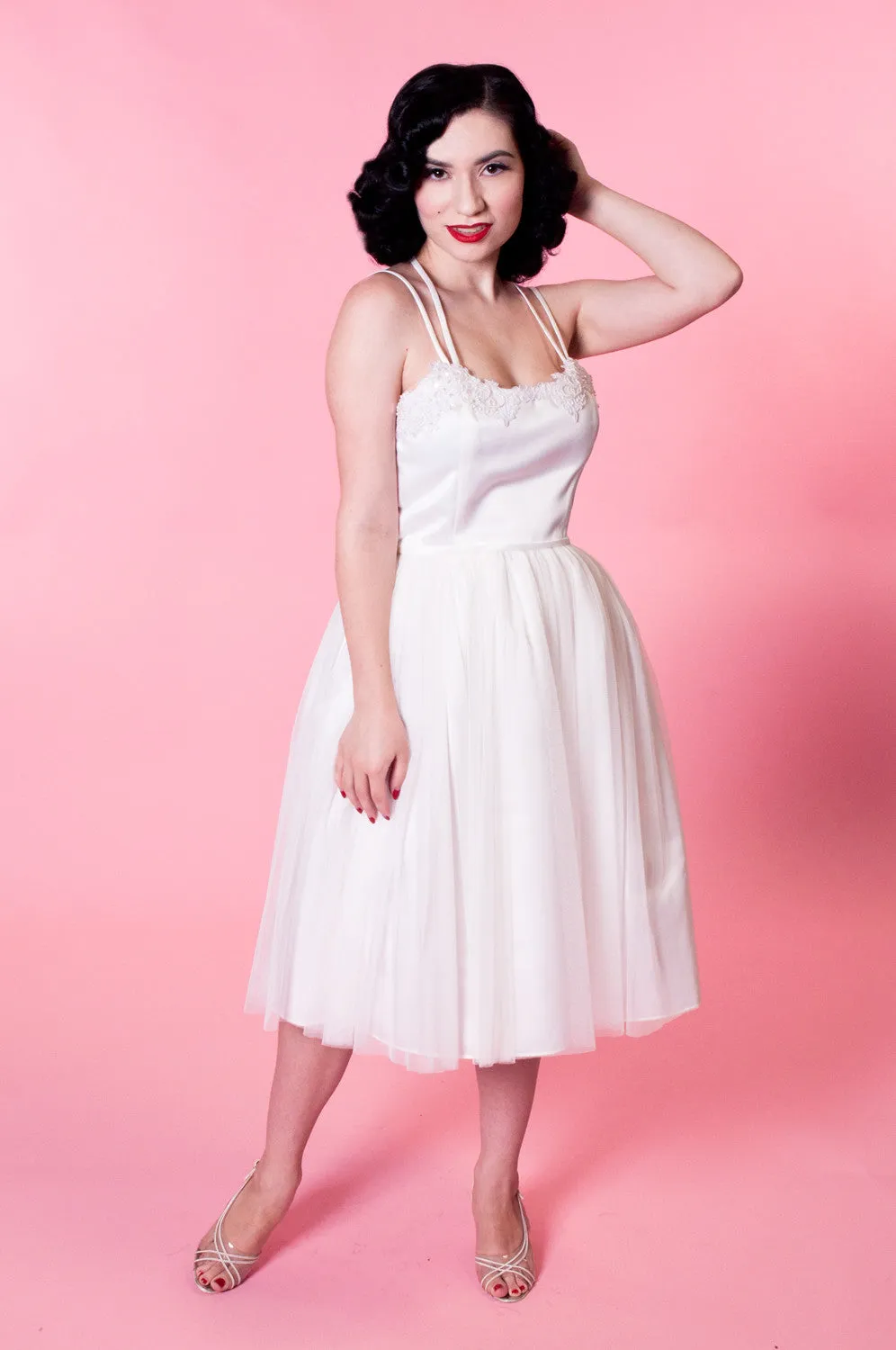 Weddings - Pirouette Dress - Ivory Tulle *sale