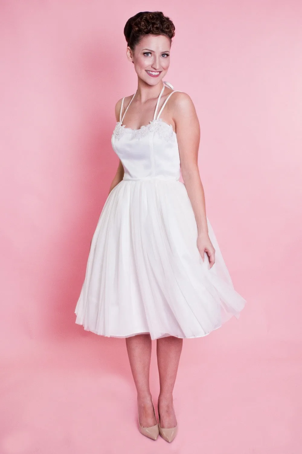 Weddings - Pirouette Dress - Ivory Tulle *sale