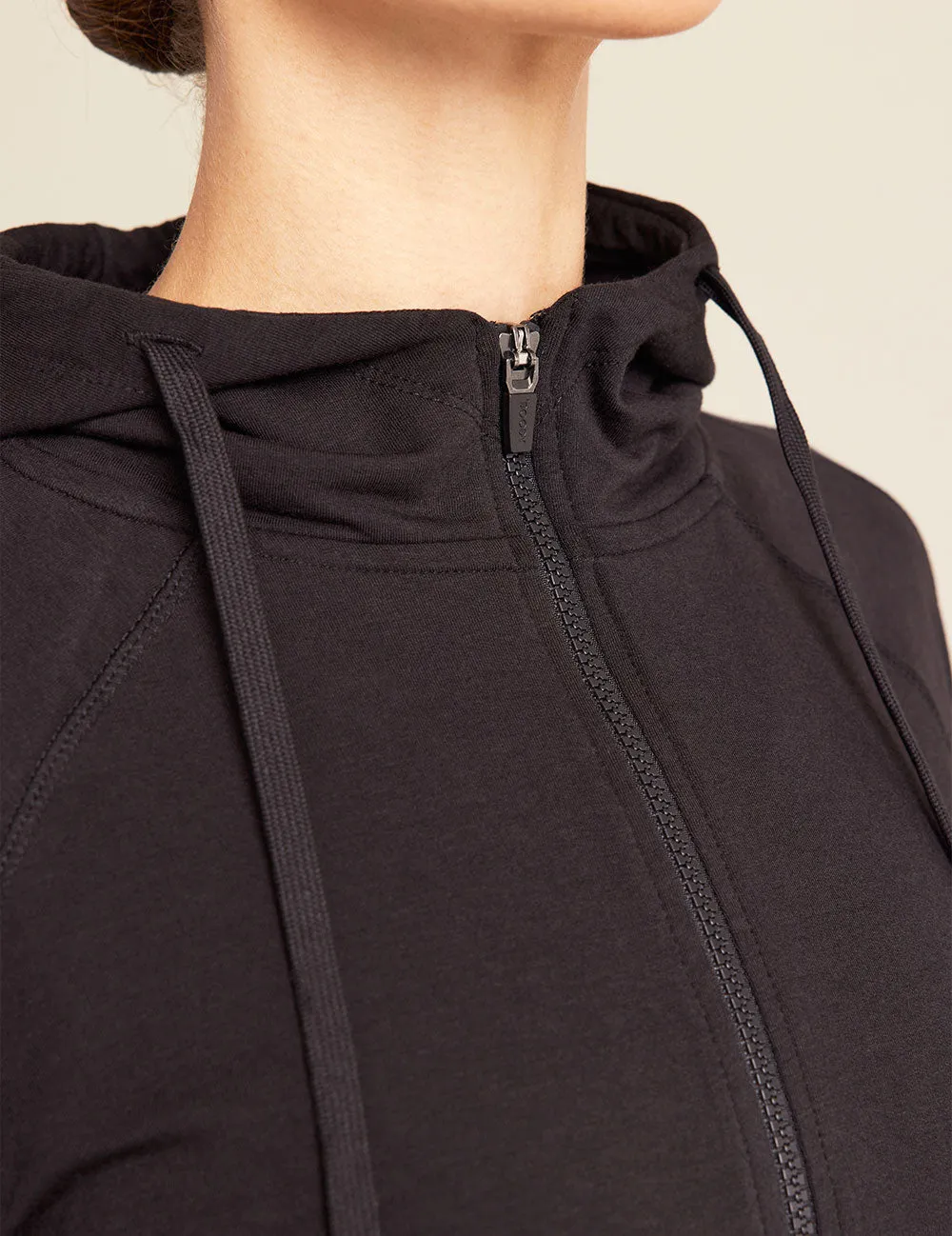 Women's Weekend Zip-Up Hoodie - Black