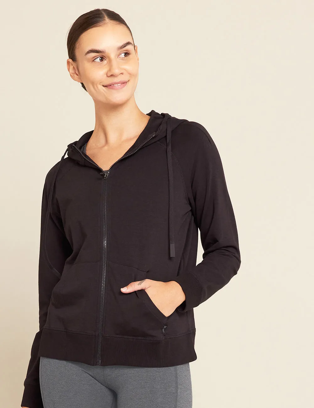 Women's Weekend Zip-Up Hoodie - Black